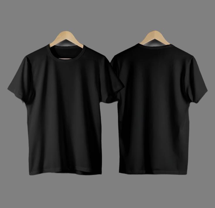 Men T-shirt Solid Colour Premium Quakity