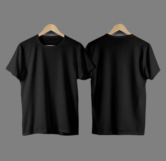 Men T-shirt Solid Colour Premium Quakity